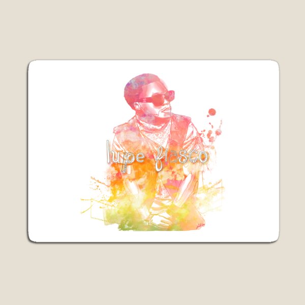 Lupe Fiasco Gradient Splash Magnet