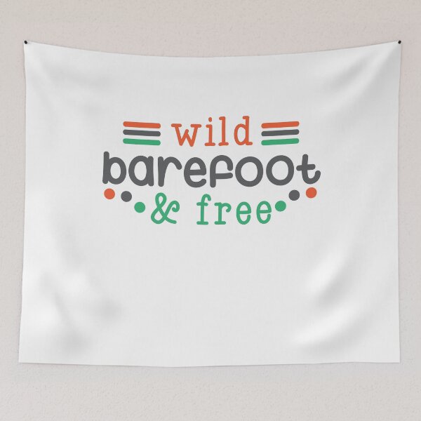 Item preview, Wild Barefoot & Free designed and sold by Anna Fok.