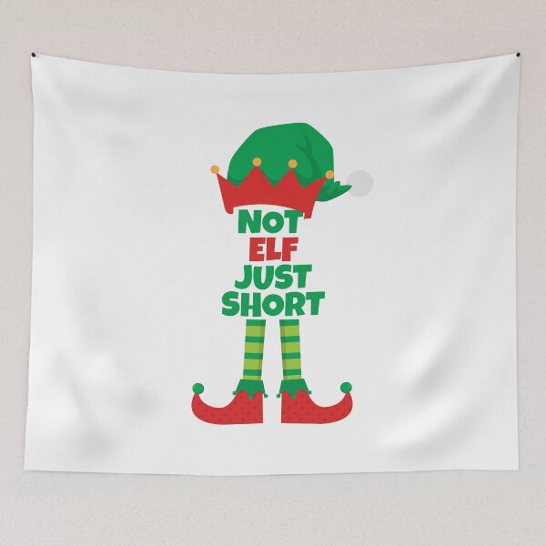 Item preview, I'm Not An Elf I'm Just Short Christmas Humor designed and sold by SassyYetClassy.