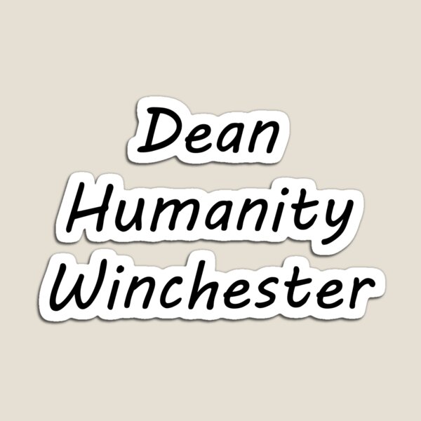 Item preview, Dean Humanity Winchester designed and sold by KilljoyDria.