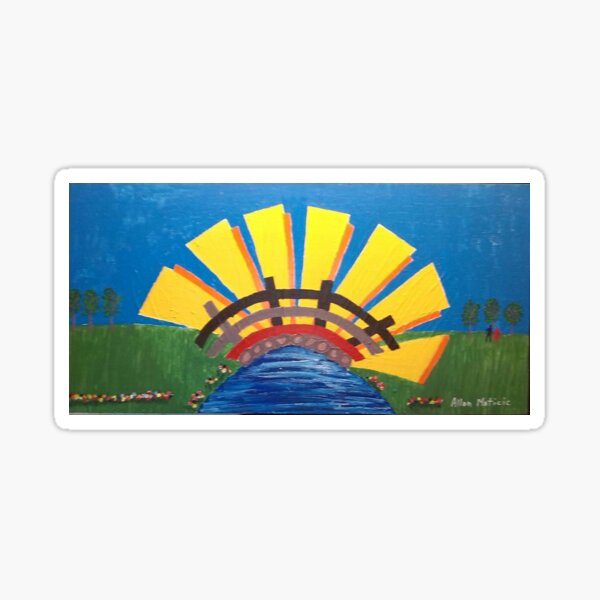 Life Bridge Sticker