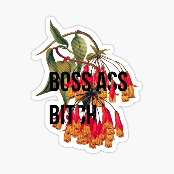 Boss Ass Bitch Sticker