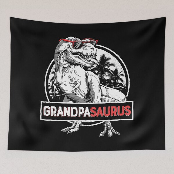 Item preview, Grandpasaurus T shirt T rex Grandpa Saurus Dinosaur Granddad designed and sold by LiqueGifts.