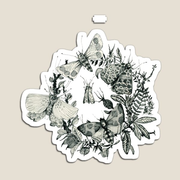 Item preview, Moths designed and sold by flowers4art.