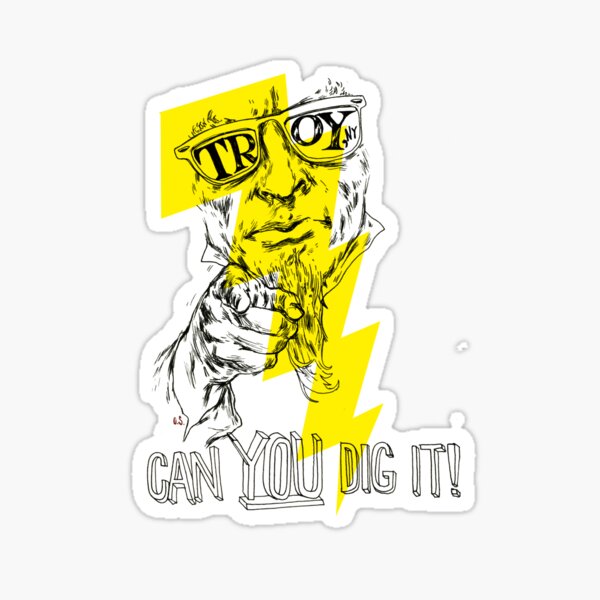 Troy NY, Home of Uncle Sam! Sticker