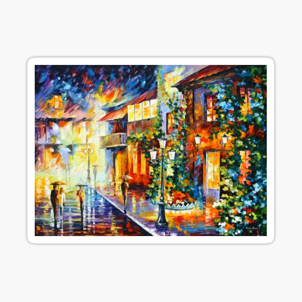 Artikel-Vorschau von STADT AUS DEM TRAUM - Leonid Afremov, designt und verkauft von Leonid Afremov.