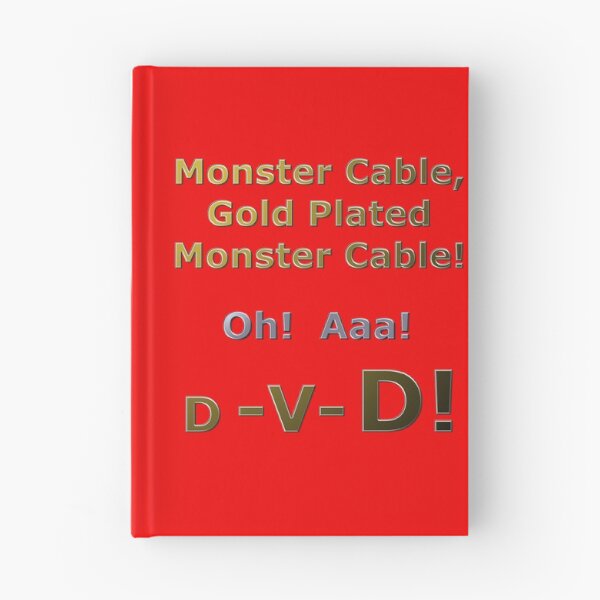 Item preview, Gold Plated Monster Cable DVD designed and sold by REDROCKETDINER.