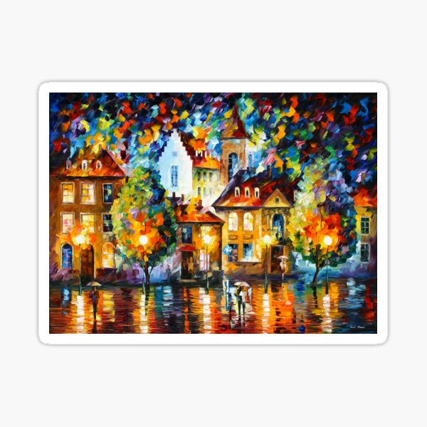 Artikel-Vorschau von LUXEMBURGER NACHT - Leonid Afremov, designt und verkauft von Leonid Afremov.