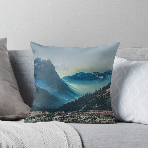 Item preview, Mountains and Forest: Blue Ice Glacier National Park designed and sold by artcascadia.