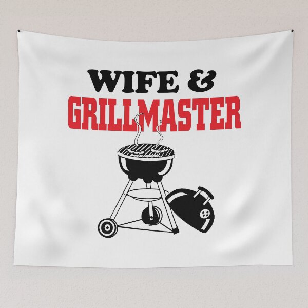 Item preview, Wife and Grillmaster designed and sold by findgreatshirts.