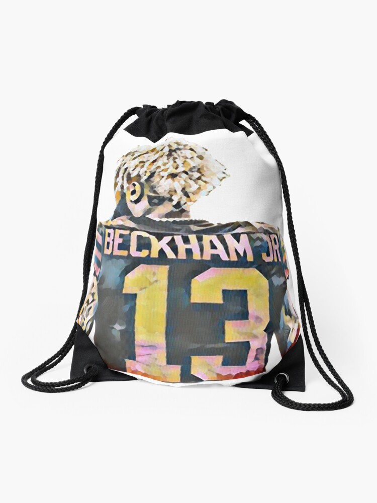 Odell Beckham Jr. Digital Art Drawstring Bag