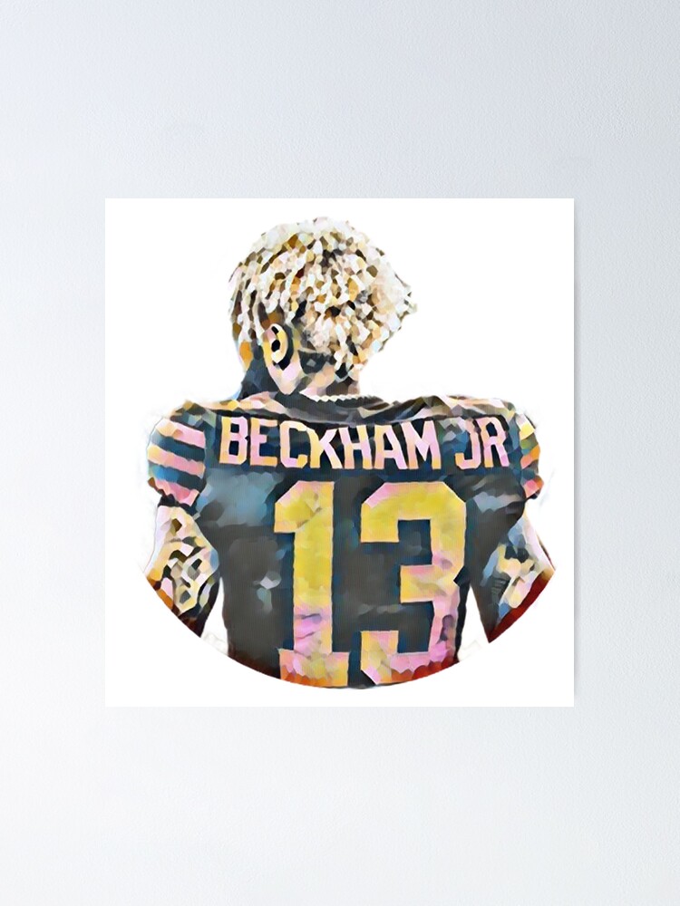 Odell Beckham Jr. browns Beach Towel by Bian Lokmar - Pixels