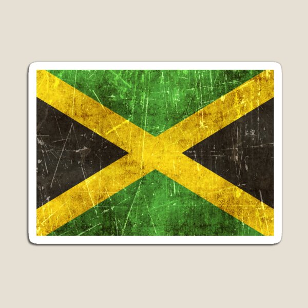 Item preview, Vintage Aged and Scratched Jamaican Flag designed and sold by JeffBartels.