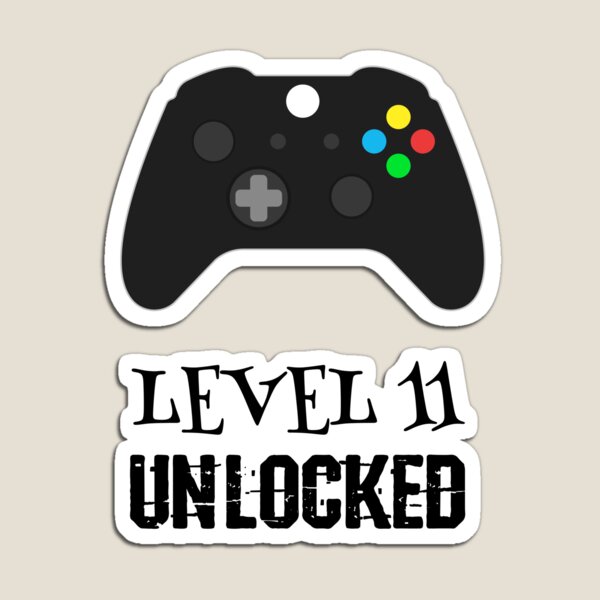 Item preview,  Birthday Celebration Level 11 Unlocked, Video-Game Gaming Controller designed and sold by treasures83.