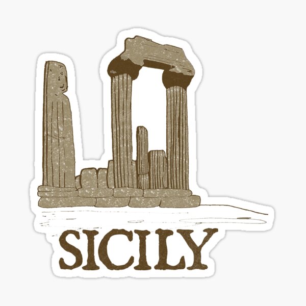 Item preview, Sicily Agrigento Ruins Sicilian Heritage designed and sold by kiwi91.