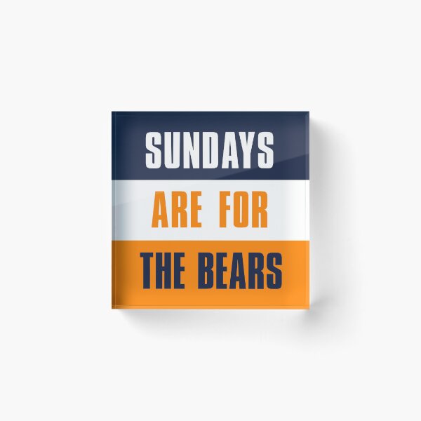 Item preview, Sundays are for The Bears, Chicago Bears designed and sold by elhefe.