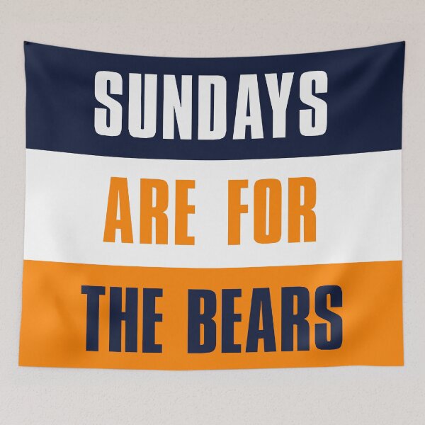 Item preview, Sundays are for The Bears, Chicago Bears designed and sold by elhefe.