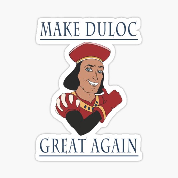"lord farquaad" Sticker for Sale by kainaha Redbubble