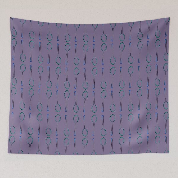 Item preview, Dusty Purple Spoons Pattern! designed and sold by KelseyLovelle.