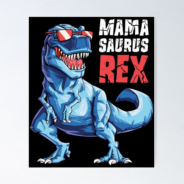 Artikelvorschau, Mamasaurus T-Shirt T rex Mama Saurus Dinosaurier Frauen Mutter Geschenk entworfen und verkauft von LiqueGifts.