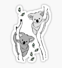 koala? i've never seen her-bi-vore! Sticker