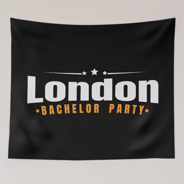 Item preview, Bachelor Party Shirt London Pre Wedding Celebration Tee designed and sold by haselshirt.