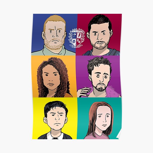 "Umbrella Academy Family Portrait" Poster for Sale by ickhwano Redbubble