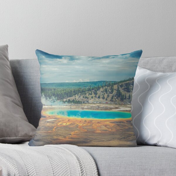 Item preview, Water Forest - Grand Prismatic Spring at Yellowstone National Park designed and sold by artcascadia.