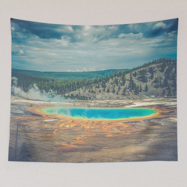 Item preview, Water Forest - Grand Prismatic Spring at Yellowstone National Park designed and sold by artcascadia.