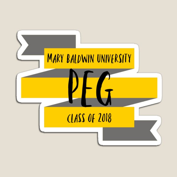 Item preview, MBU - PEG - Class of 2018 - School Colors Version designed and sold by ravenstar13.