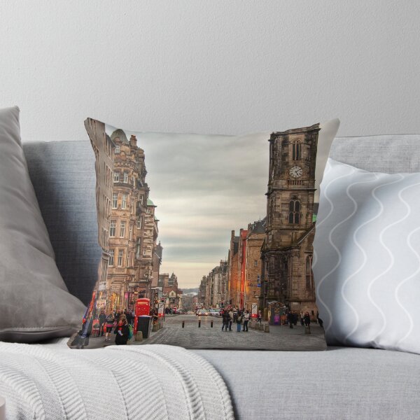 Item preview, Early Evening Along the Royal Mile, Edinburgh, Scotland designed and sold by ChristineJayne.