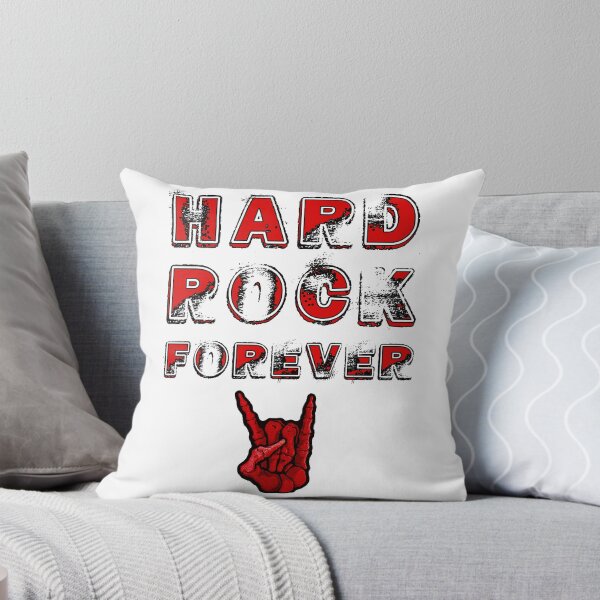 Item preview, HARD ROCK FOREVER! - rock horns red - digital paint by Iona Art Digital designed and sold by IonaArtDigital.