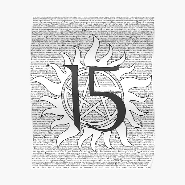 SPN15 White Poster