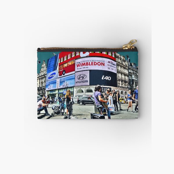 Item preview, Busking at Piccadilly Circus by Tim Constable designed and sold by TimConstable.