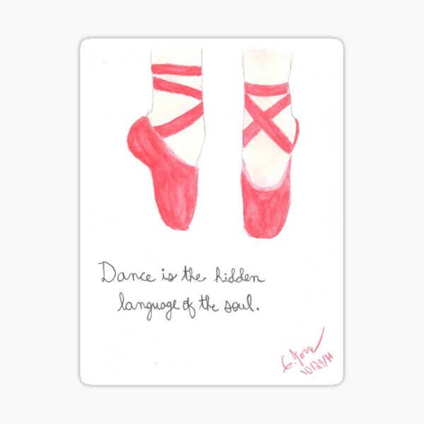 Item preview, Red pointe shoes designed and sold by Gracefullydrawn.