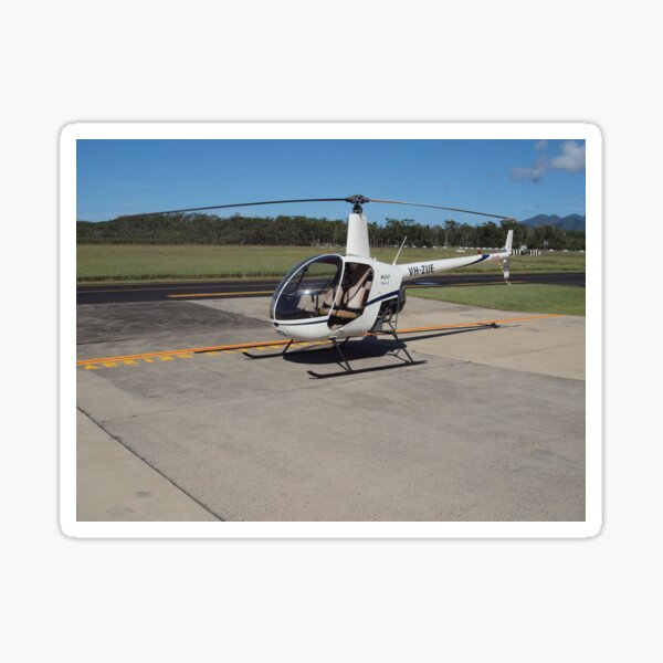 Robinson R22 Beta II VH-ZUE Sticker