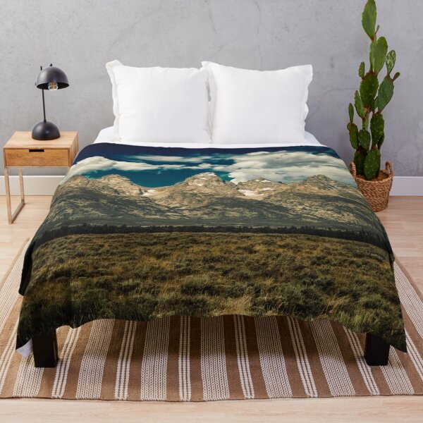 Item preview, Mountains and Forest - The Grand Tetons National Park Jackson Hole Wyoming designed and sold by artcascadia.