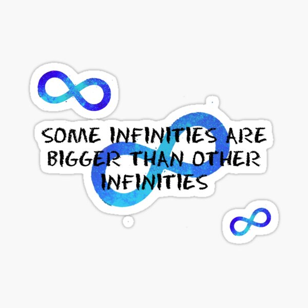 Item preview, Some Infinities designed and sold by TwistedPenguin.