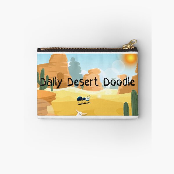 Item preview, Daily Desert Doodle - The Blog (large) designed and sold by Zoozwear Apparel.