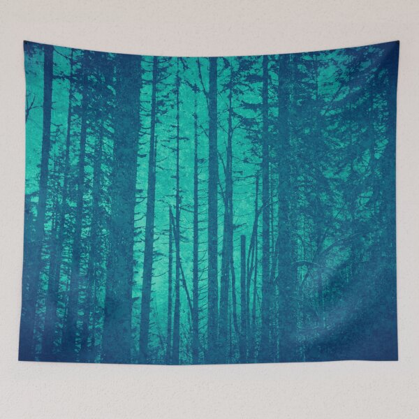 Item preview, Forest Trees - Through the Blue Woods designed and sold by artcascadia.