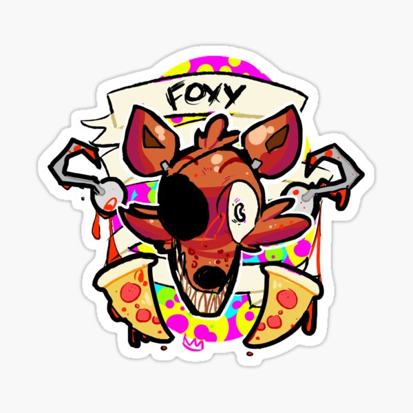 Five Nights at Freddy's Stickers Sticker for Sale by Crescent31