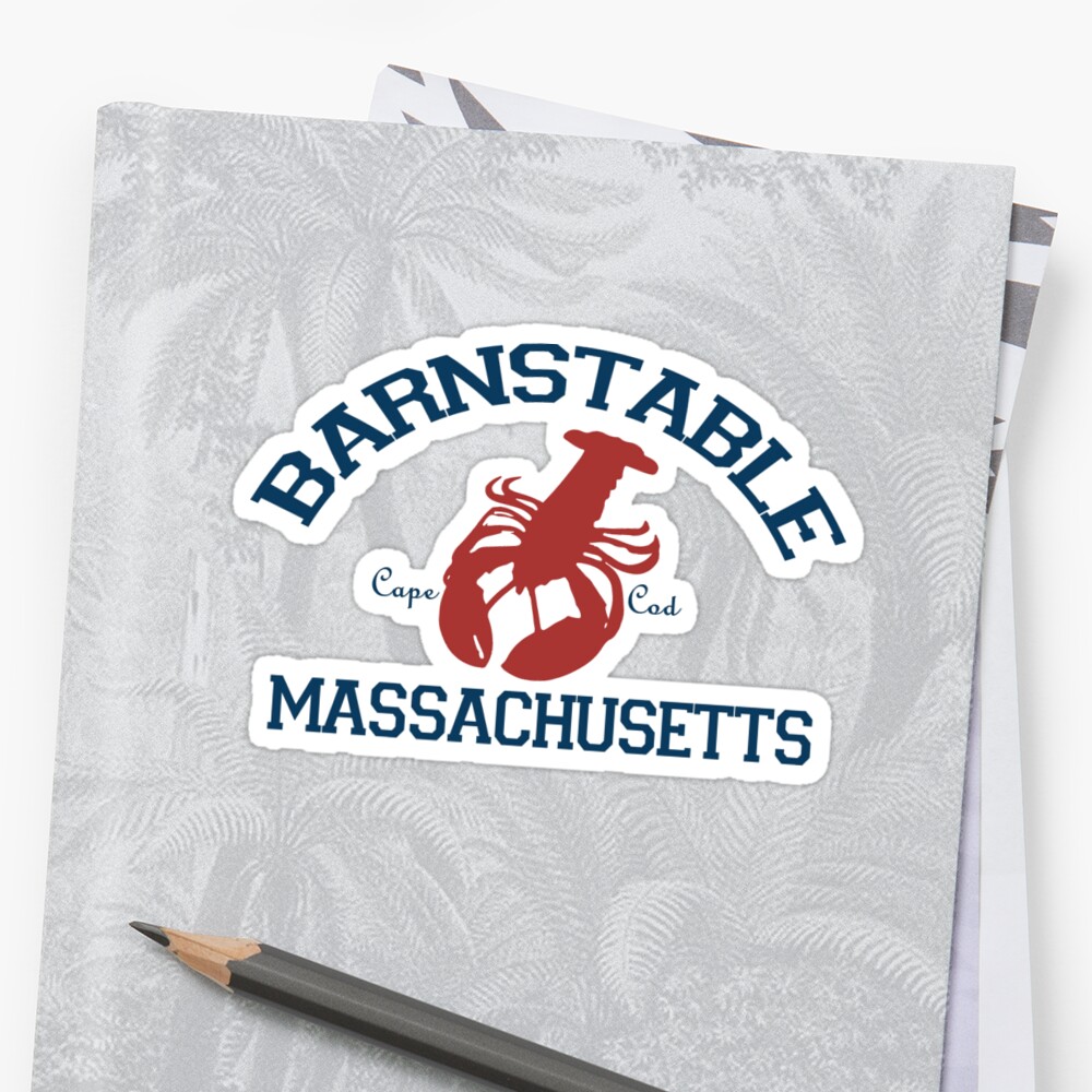 "Barnstable Cape Cod." Sticker by ishore1 Redbubble