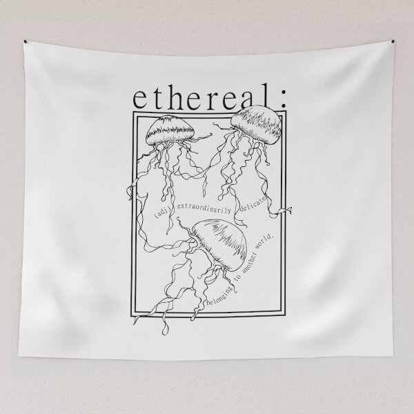 Item preview, Ethereal Jellyfish Rare Word Definitions designed and sold by HarpersBizarre.