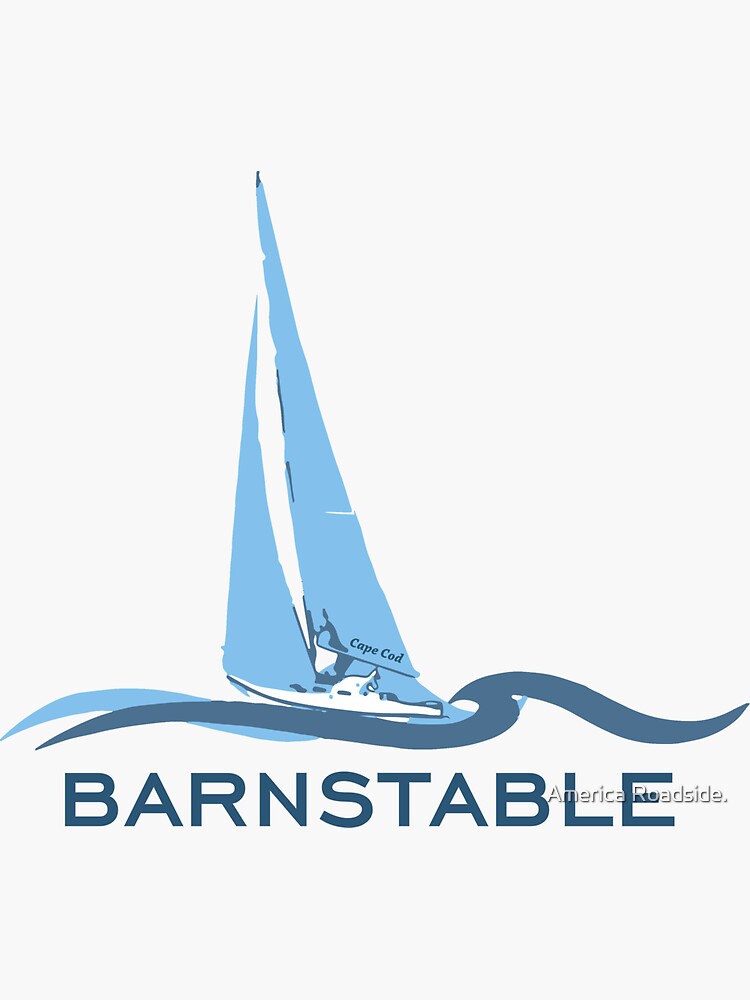 "Barnstable Cape Cod." Sticker by ishore1 Redbubble