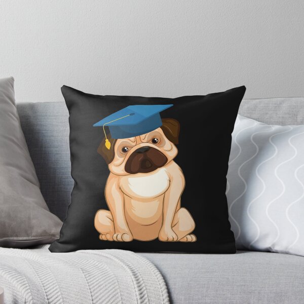 Item preview, Pug Graduation Cap designed and sold by Bendthetrend.