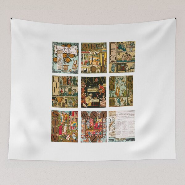 Item preview, The Alphabet of Old Friends  designed and sold by History Farm.