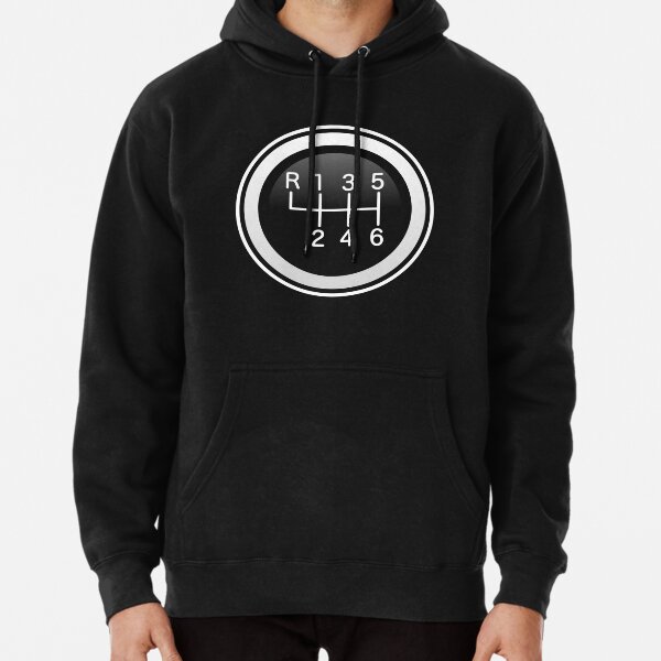 Manual Stick 6 Gear Shift Auto Racing Pullover Hoodie for Sale by  pablomendoza