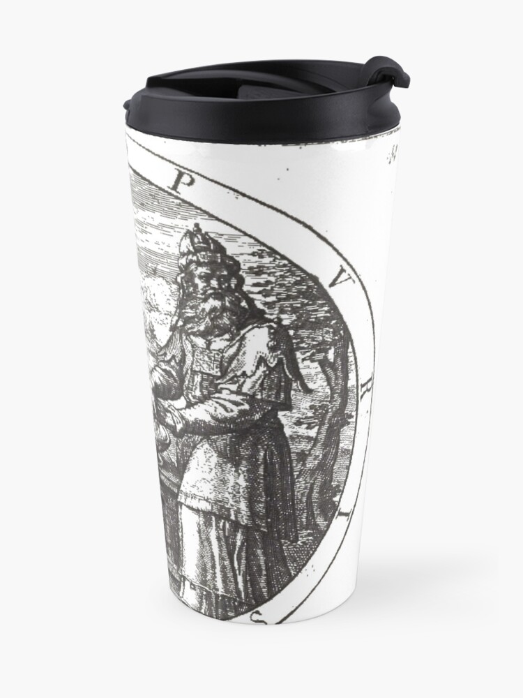 Alternate view of De la Theurgie Ou la Pratique Hermetique, Traite d Alchimie Spirituelle Travel Mug