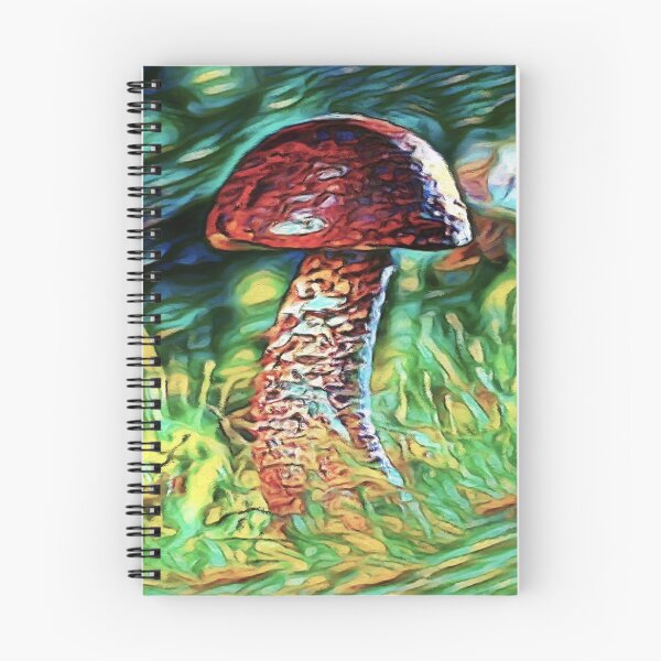 Item preview, Birch Mushroom Dream | Painting  designed and sold by Christopher Taylor.