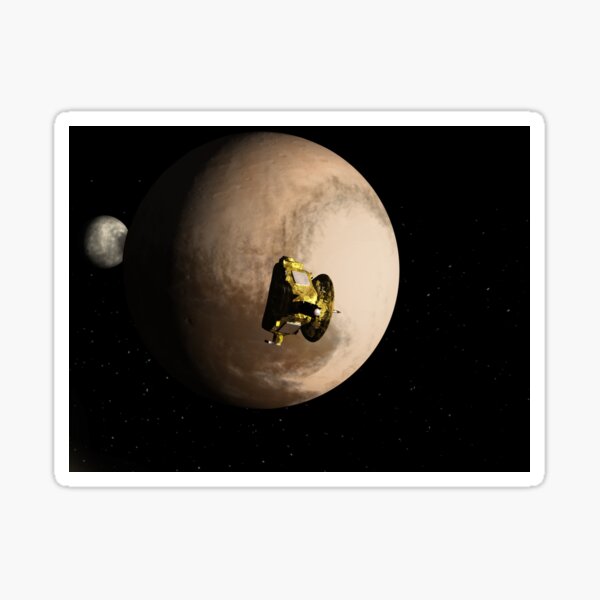 Nearest Pluto Sticker